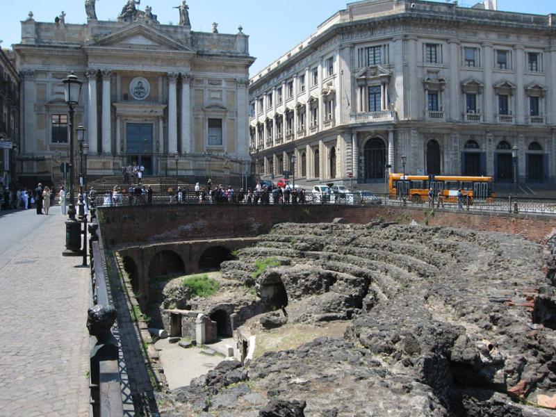 Casa Terme Della Rotonda Villa Catania-Fontanarossai nemzetközi repülőtér Kültér fotó