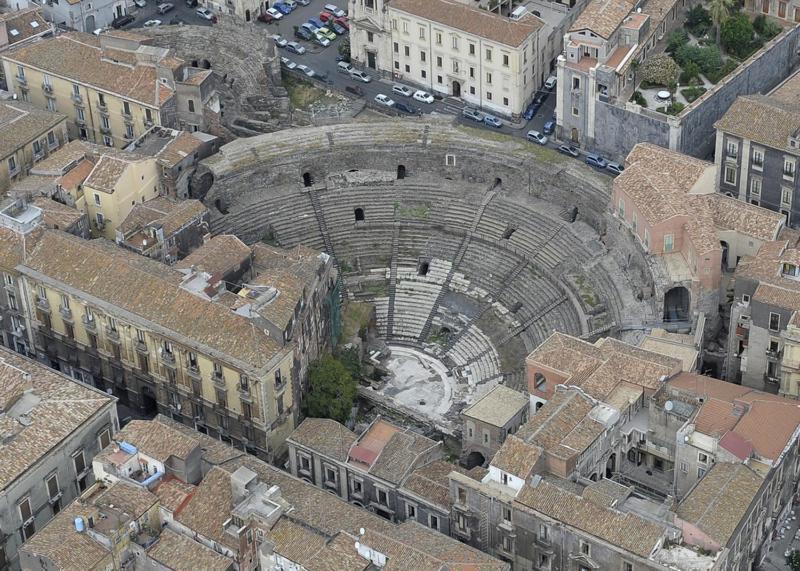 Casa Terme Della Rotonda Villa Catania-Fontanarossai nemzetközi repülőtér Kültér fotó