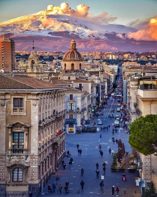 Casa Terme Della Rotonda Villa Catania-Fontanarossai nemzetközi repülőtér Kültér fotó